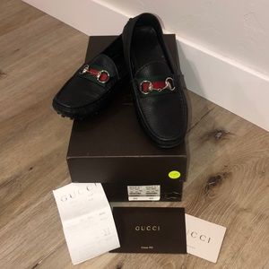 Gucci Women’s Loafer - Black leather size 37